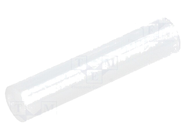 Afstandbus; LED; Øext: 5mm; ØLED: 5mm; L: 24mm; natuurlijk; UL94V-2 Afstandbus; LED; Øext: 5mm; ØLED: 5mm; L: 24mm; natuurlijk; UL94V-2